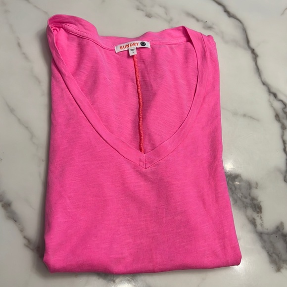 Sundry neon pink tee - Picture 4 of 6